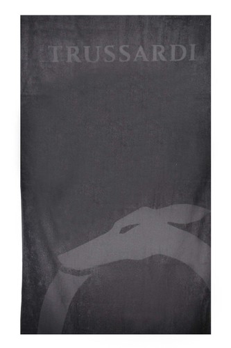 Telo mare trussardi nero - telo,