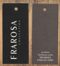 Cartellini abbigliamento Roma eleganza in ogni dettaglio 4x9 cm 1000 pz