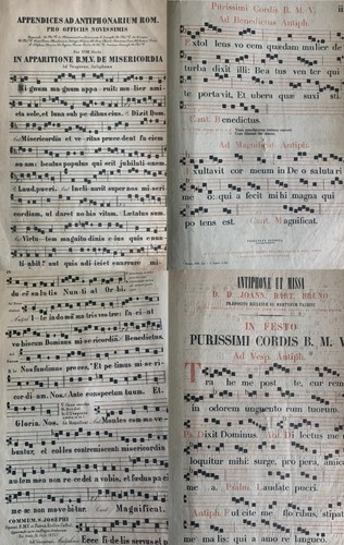 Antiphonarium apparizione - antiphonarium,