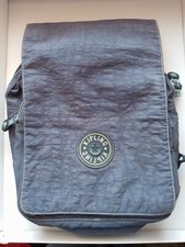 Zaino Kipling blu , interno grigio chiaro, discrete condizioni