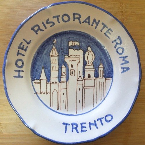 Piatto del buon - ricordo, roma