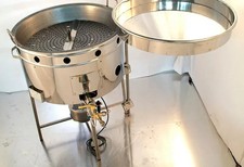 Cuoci marroni motorizzato per