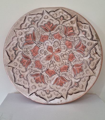 Piatto ornamentale persiano - piatto,