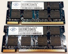Ram per notebook 2 GB DDR2 PC2 - 5300S 667 MHz (due moduli da 1 GB)