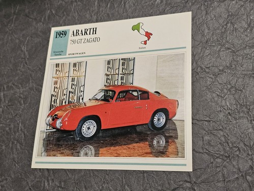 Abarth 750 zagato - abarth,