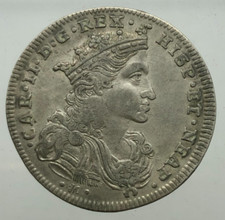 Napoli Carlo II  MEZZO DUCATO