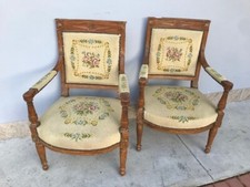 Coppia di Poltrone Luigi XVI