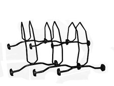 TRE Portabicicletta con rotelle portabici con ruote