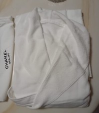 Chanel Beauty Beautè Accappatoio Vip Gift White Logo Make Up Borsa 