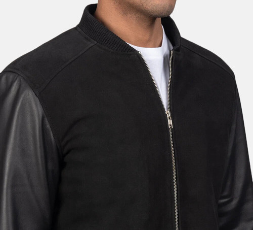 Giubbotto uomo bomber vera