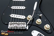 Braccio Tremolo Strat Corto Personalizzato 4-1/4", Gilmour Black Strat Braccio Tremolo Corto