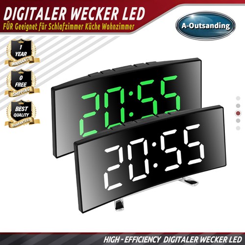 Sveglia digitale led con - sveglia,