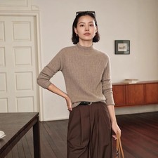 Maglione maglia maglia collo