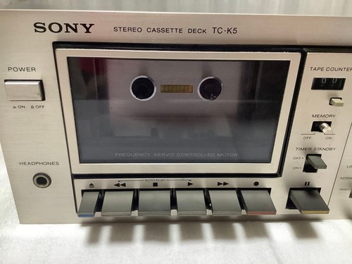 Sony stereo cassette - sony, tc-k5