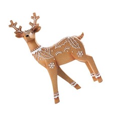 Statue D'élan De Noël Décor