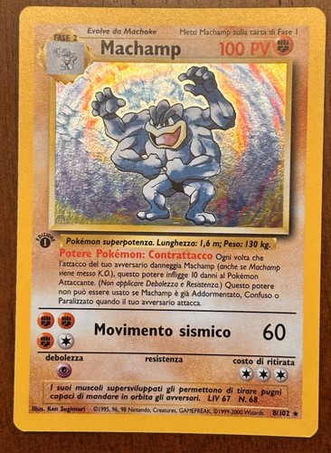 Italiano machamp 102 holo - italiano,