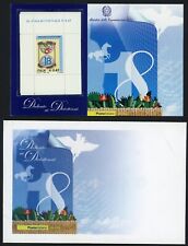 Repubblica - 2006 - foglietto blu Diciottenni (Sassone 44) - folder completo