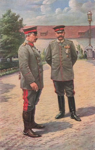 Cartolina ww1 kaiser wilhelm - cartolina,