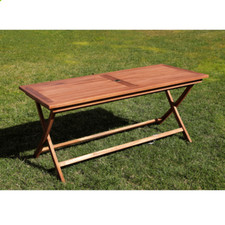 Tavolo rettangolare in teak da