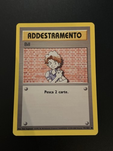 Bill addestramento 102 - bill,