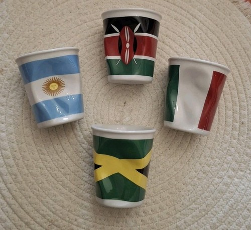 Lot tasses froissées - 4,