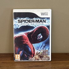 SPIDERMAN EDGE OF TIME - Nintendo Wii - WiiU - PAL - Originale Completo