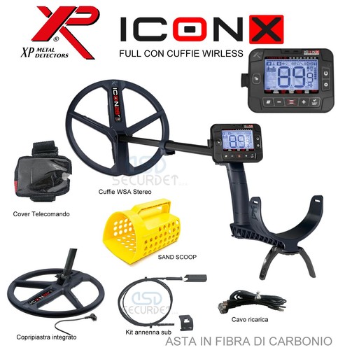 Metal detector iconx - xp,