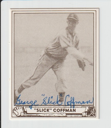 George coffman autografo - coffman,