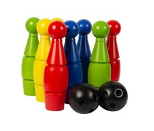 Birilli bowling per - per, bambini