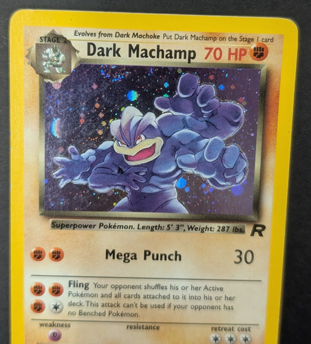 Dark machamp team rocket - machamp, 10/82