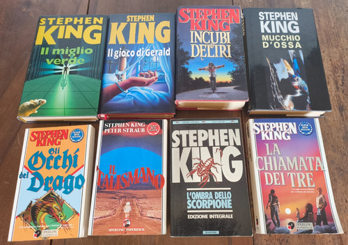 Stephen king lotto libri - lotto, 8