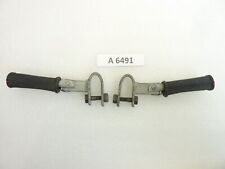 Pedane poggiapiedi moto epoca universali lungh pedana 110 mm - largh interna ...