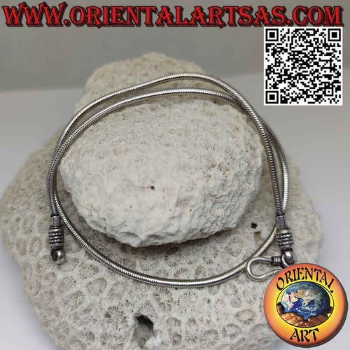 Collana catenina argento - in,