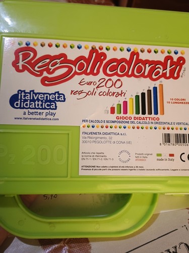 Regoli 200 pezzi - nuovi,