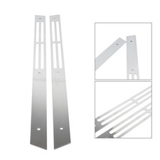 Carena laterale cromata in