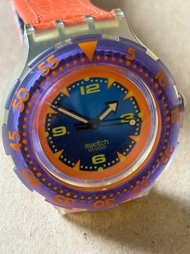 Swatch scuba 200 1992 - 200, red