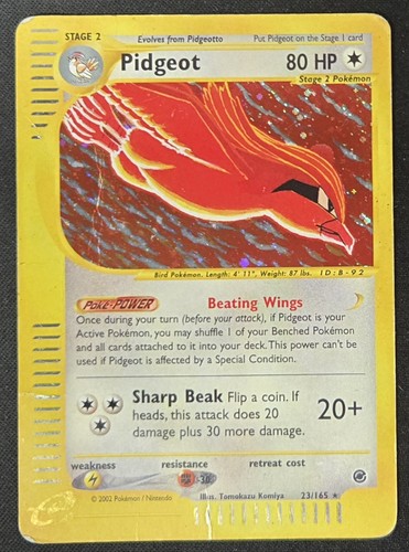 Pidgeot 165 expedition - pidgeot, 23/165