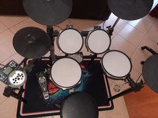 XDrum DD-530 Batteria Elettronica con 3 Piatti, Pad Mesh Head