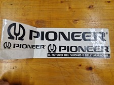 ADESIVO STICKER PIONEER ANNI 8O