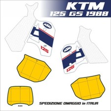 Adesivi in kristal KTM 125 gs