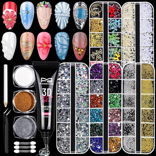 Gel kit 15g 3d - 3d, nail