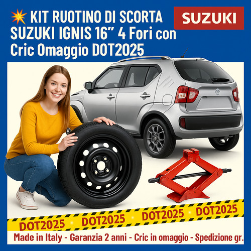 Kit ruotino di - di, scorta