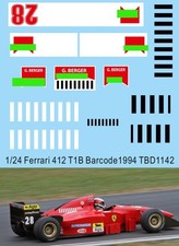 1/24 Barcode Decals per