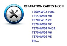 REPARATION T370HW02 V402 V6 VC T370XW02 VE T315HW01 V0 T260XW02 VL01 T370HWO2