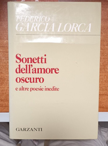 Federico garcia lorca - federico, lorca-sonetti