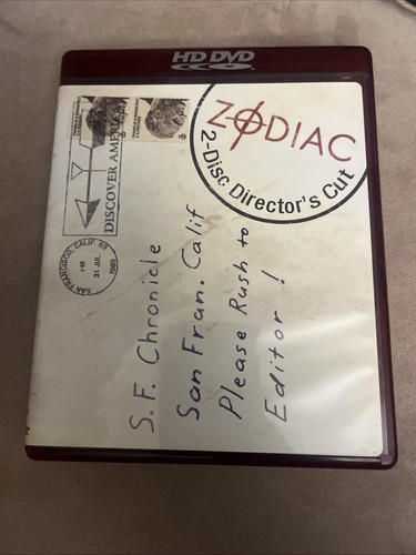 Zodiac dvd 2008 - zodiac, dvd,