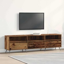 vidaXL Mobile TV Legno vecchio