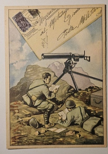 Cartolina militare posta - -,