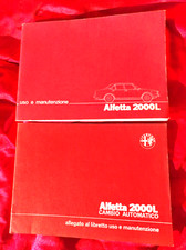 Libretto Uso e manutenzione