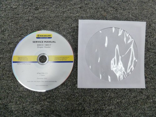 New holland 840cd 880cf - 840cd,